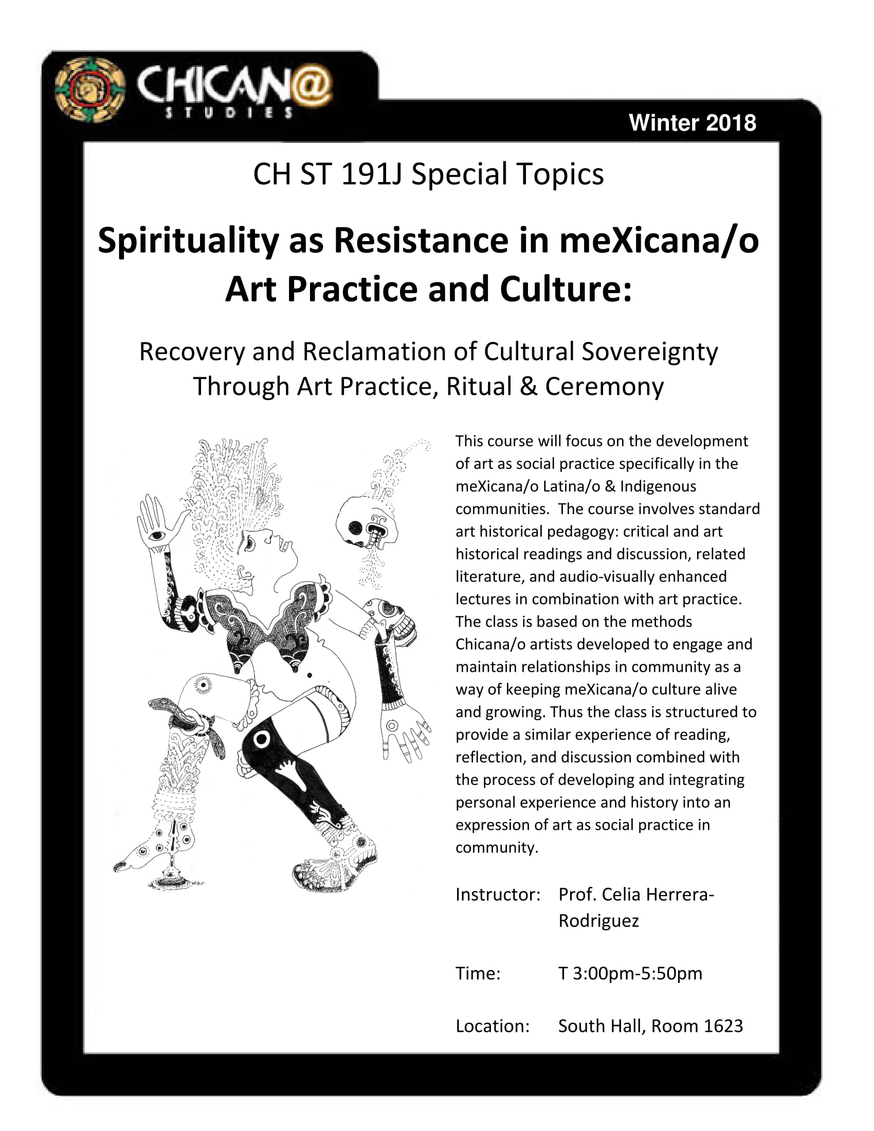 Ch St 191j Spirituality As Resistance In Mexicanao Art Practice And